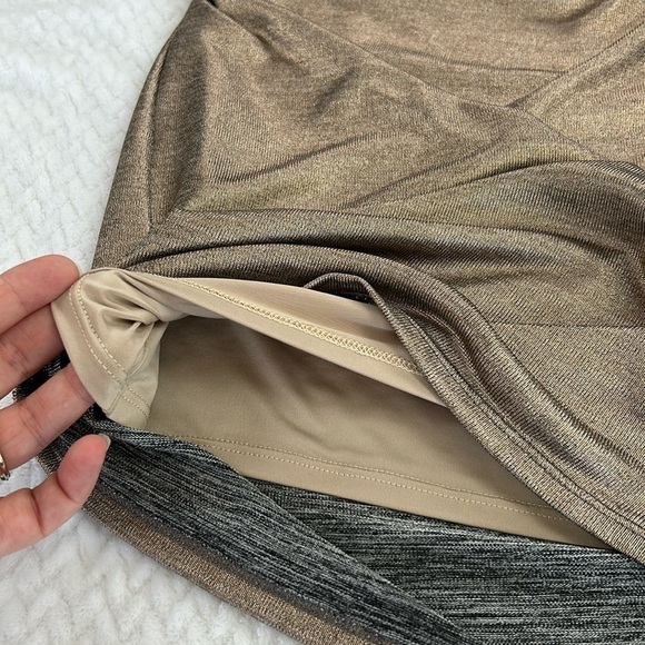 Lovers+Friends Gold Simmer Rosie Mini Dress - Picture 12 of 17